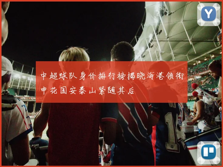 中超球队身价排行榜揭晓海港领衔申花国安泰山紧随其后
